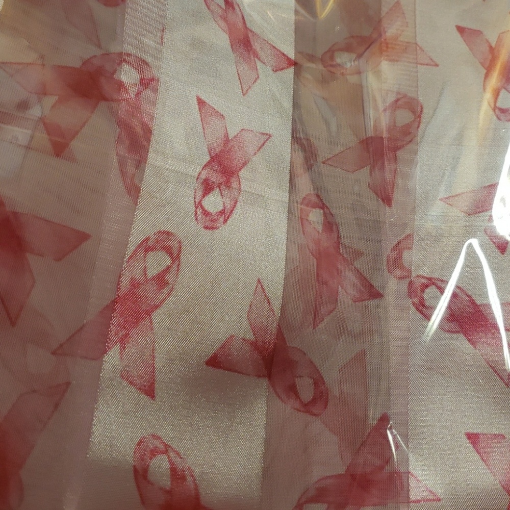 21x21 Satin Pink Breast Cancer Awareness